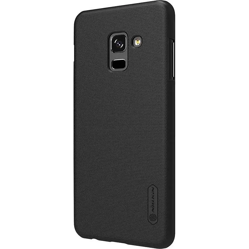 Чехол-накладка Nillkin Super Frosted Shield Samsung Galaxy A8 Plus 2018 SM-A730 Black - фото 3