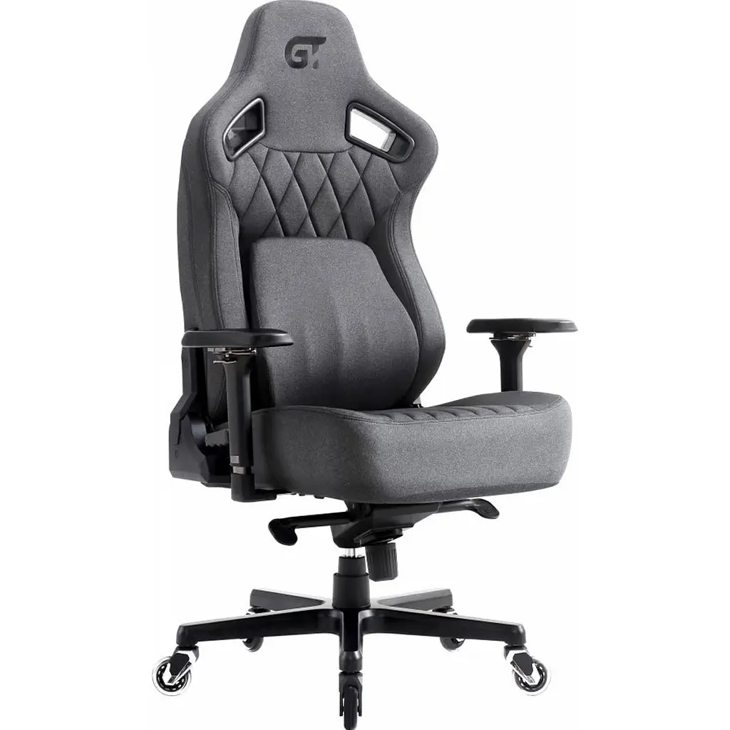 Геймерське крісло GT Racer X-0732 Fabric XL Gray [156367] - фото 4