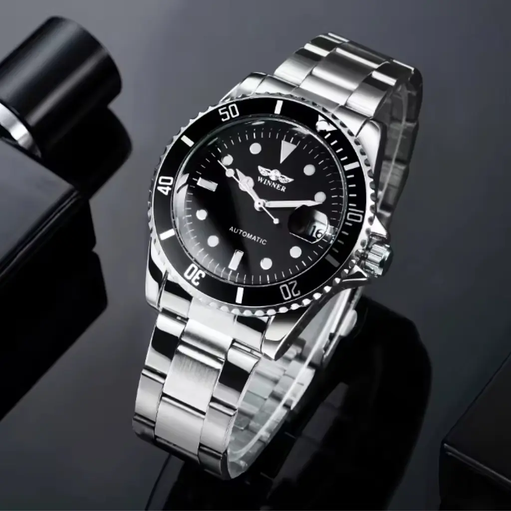 Годинник Winner Basel Deluxe, 2 ремешка - фото 4