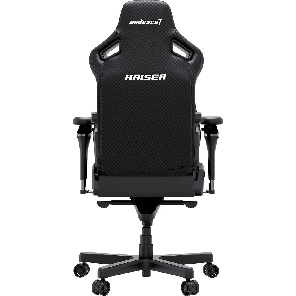 Геймерське крісло Anda Seat Kaiser 4 V2 карбонова тканина розмір XL чорне (AD12YDDC-XLL-20-B-CF-03) [167645] - фото 8