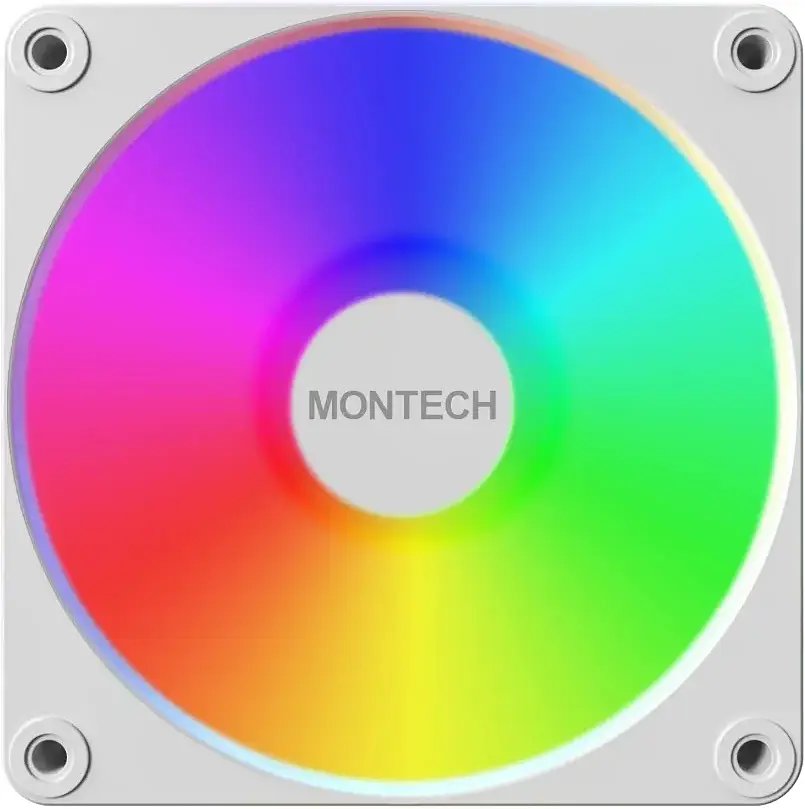 Вентилятор Montech GF120 V2 ARGB White - фото 2