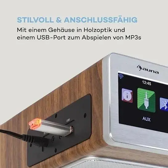 Кухонне інтернет-радіо Auna Silver Star Chef 20 Вт (10034555) - фото 5