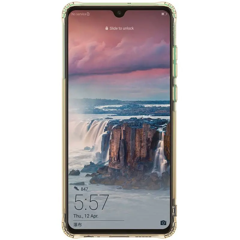 Чехол-накладка Nillkin TPU Nature case HuAwei P30 Brown - фото 2