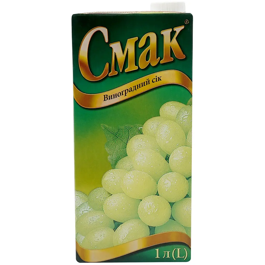 Сік Смак Виноградний 1 л - фото 2