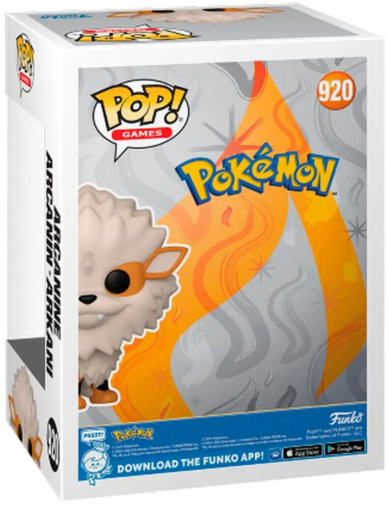 Фігурка Funko POP Games: Pokemon - Arcanine det0018304 - фото 3