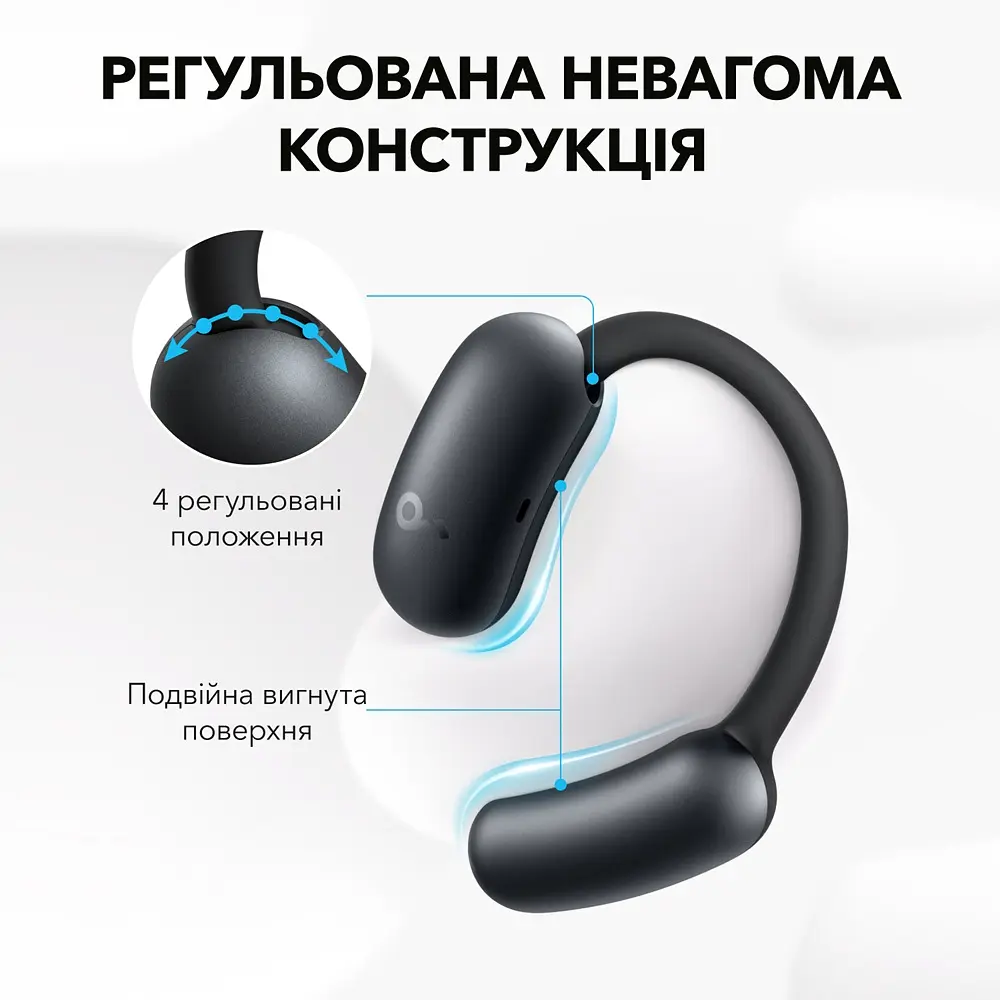 Наушники SoundСore AeroFit 2 Black Anker teh0021144 - фото 9