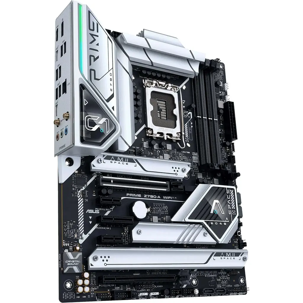 Материнська плата Asus Prime Z790-A WIFI s1700 Z790 4xDDR5 M.2 HDMI DP Wi-Fi BT ATX білий - фото 3