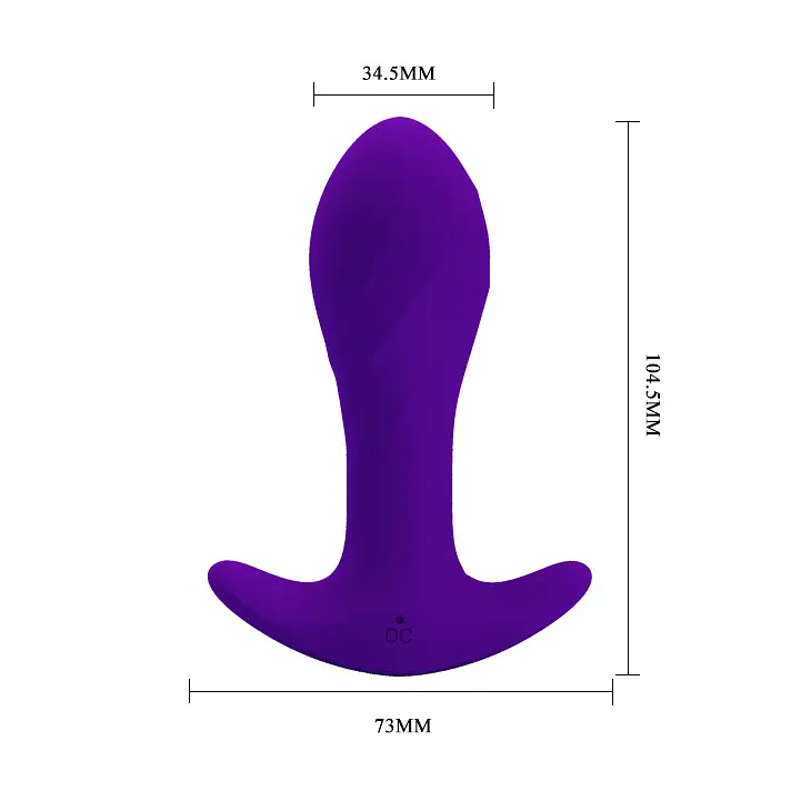 Анальна пробка - Pretty Love Morton Anal Plug Purple - фото 6