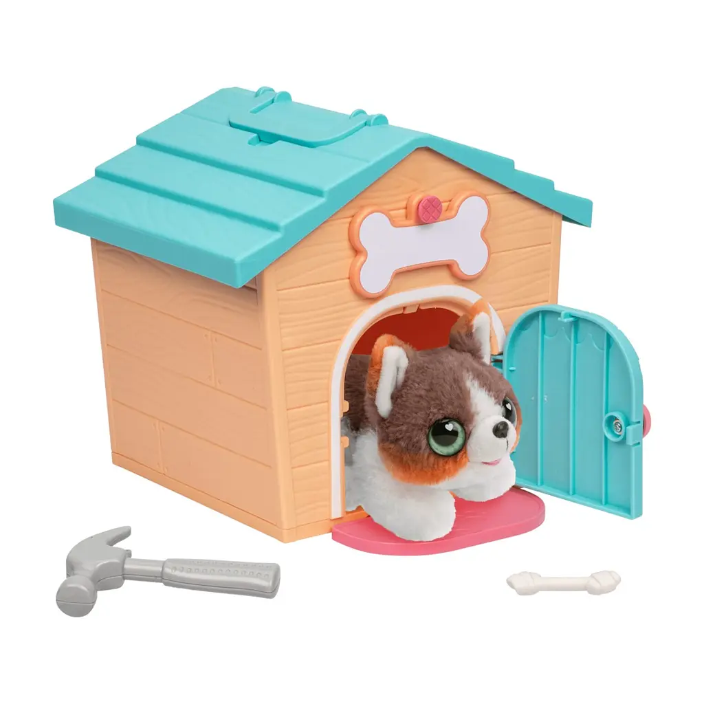 Мягкая игрушка Moose Little Live Pets Дом с сюрпризом мини оранжевый (26616) - фото 4