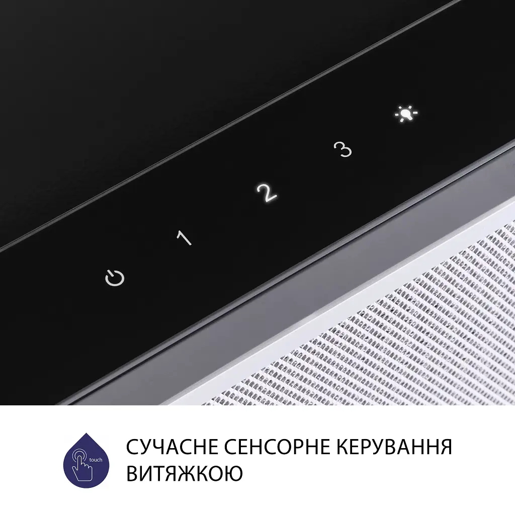 Витяжка телескопічна Minola HTLS 6234 BL 700 LED GLASS - фото 6