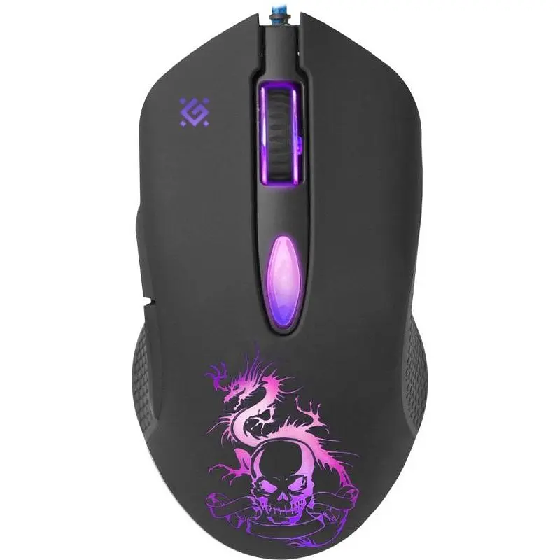Миша Defender Sky Dragon з ігровою поверхнею GM-090L USB Black (52090) - фото 3