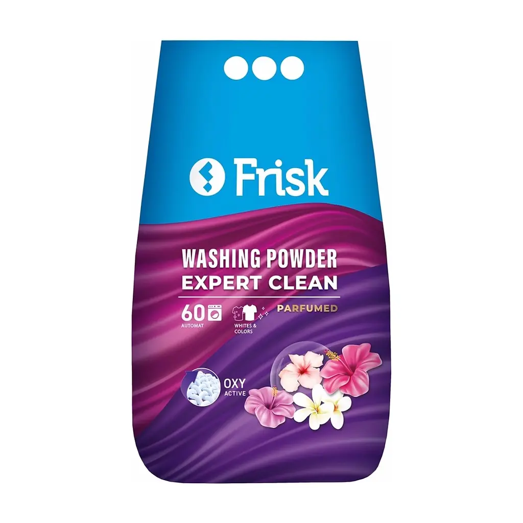 Пральний порошок Frisk Expert Clean Парфумований 5 кг (4820197123438)