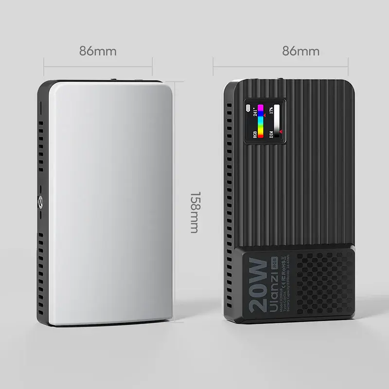 Накамерне світло Ulanzi K20 RGB 20W Panel light - фото 3