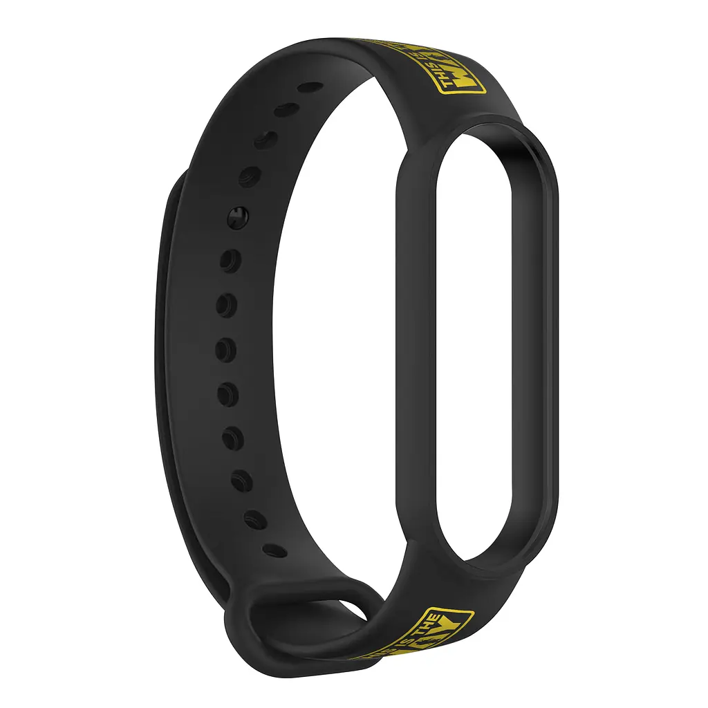 Ремінець ArmorStandart This is the Way для Xiaomi Mi Band 7/6/5 Appeal Black (ARM59258) - фото 2