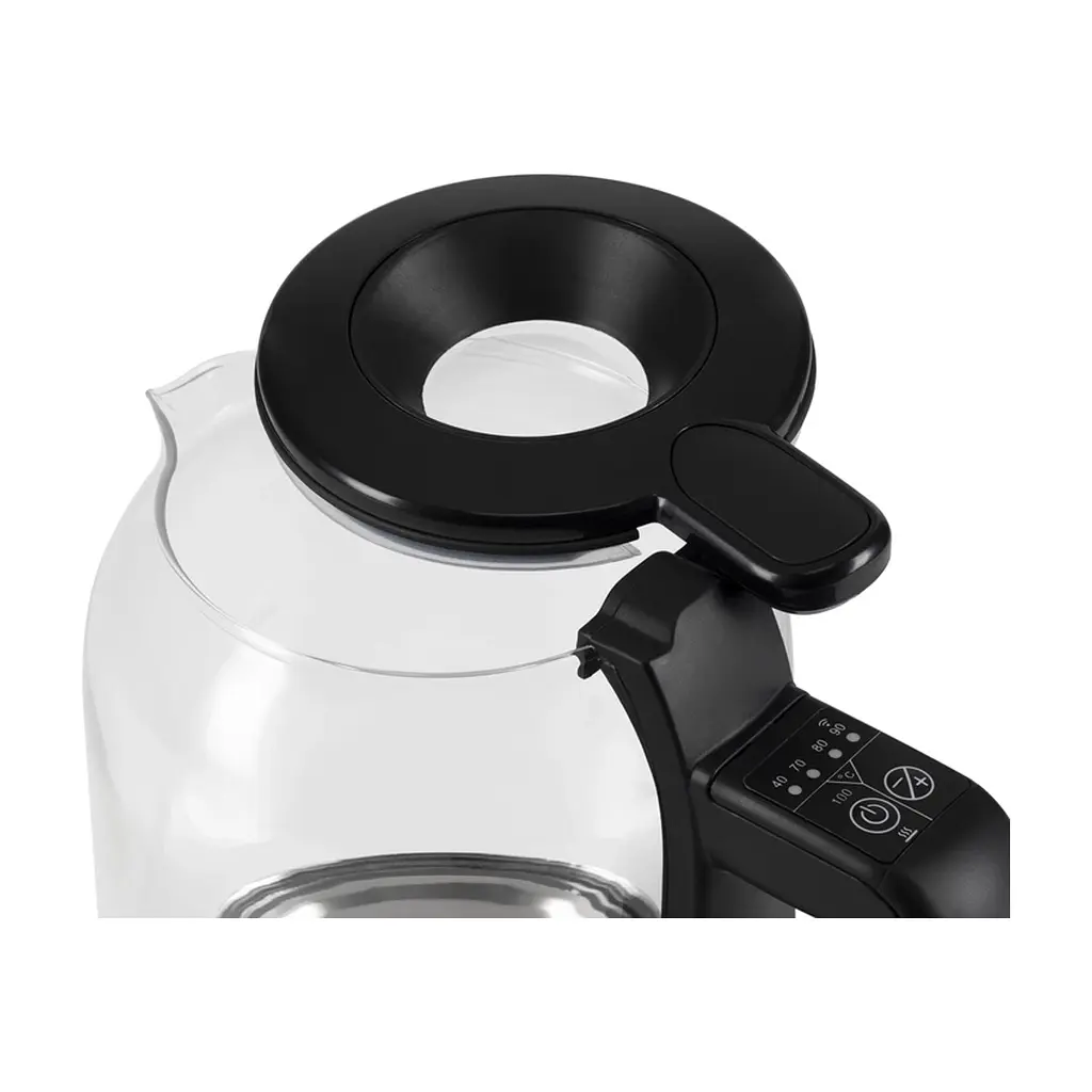 Електрочайник Polaris PWK 17107CGLD WIFI IQ Home чорний - фото 5