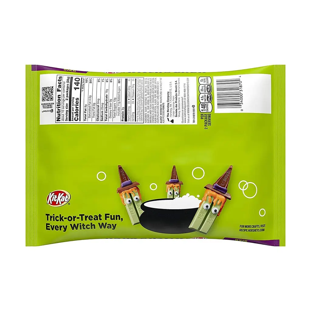 Шоколадні батончики Kit Kat Halloween Witch's Brew Marshmallow 277g - фото 5