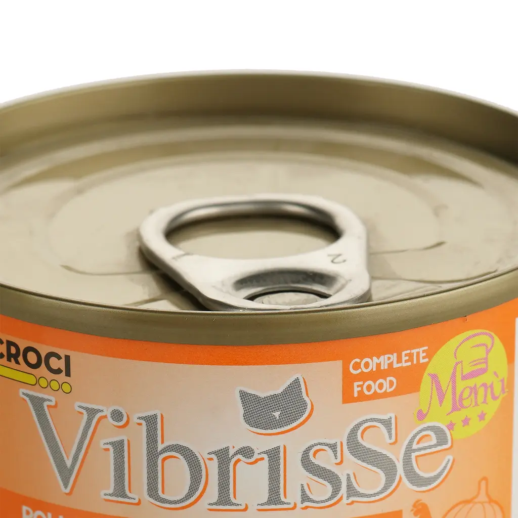 Влажный корм для кошек Vibrisse Menu Курица с ветчиной и тыквой 70 г (C1018075) - фото 3