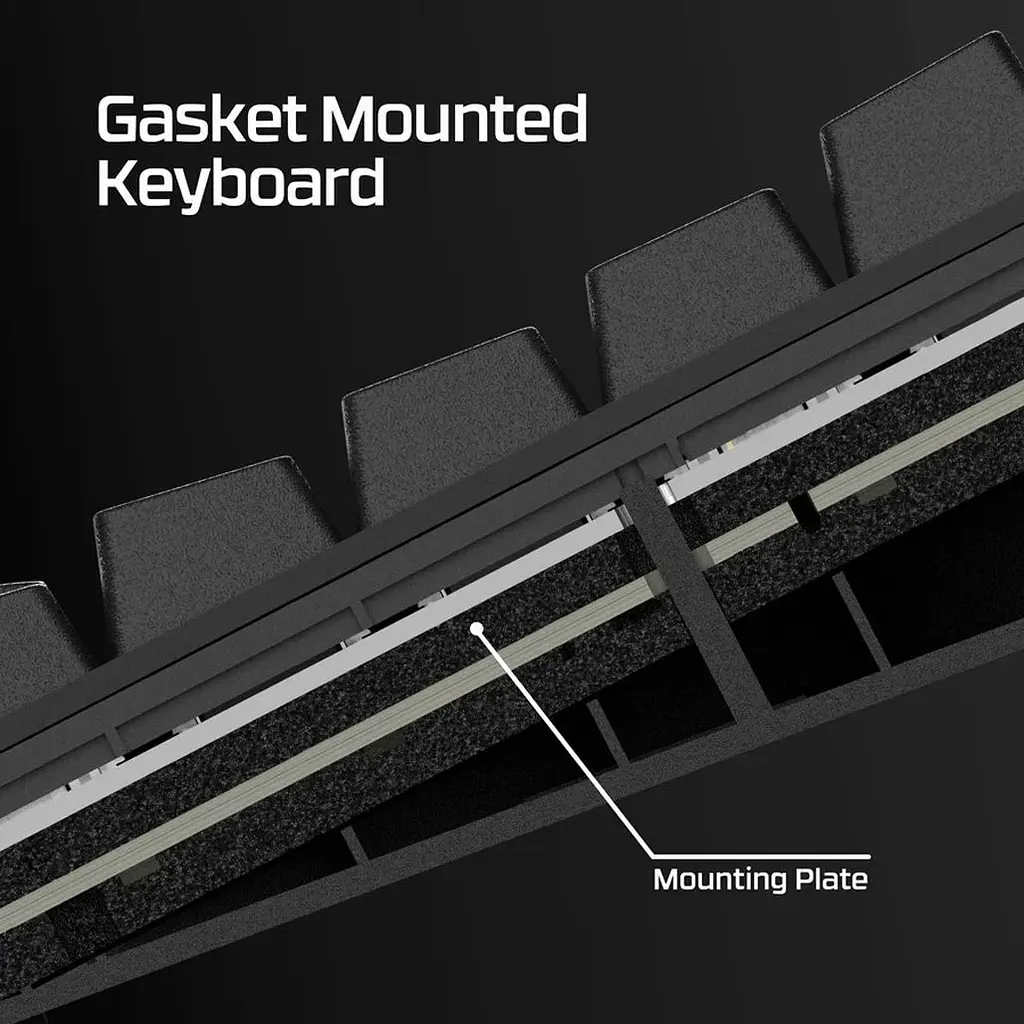 Клавіатура HyperX Alloy Rise 75 Black UA (91Y91AA) [126664] - фото 8