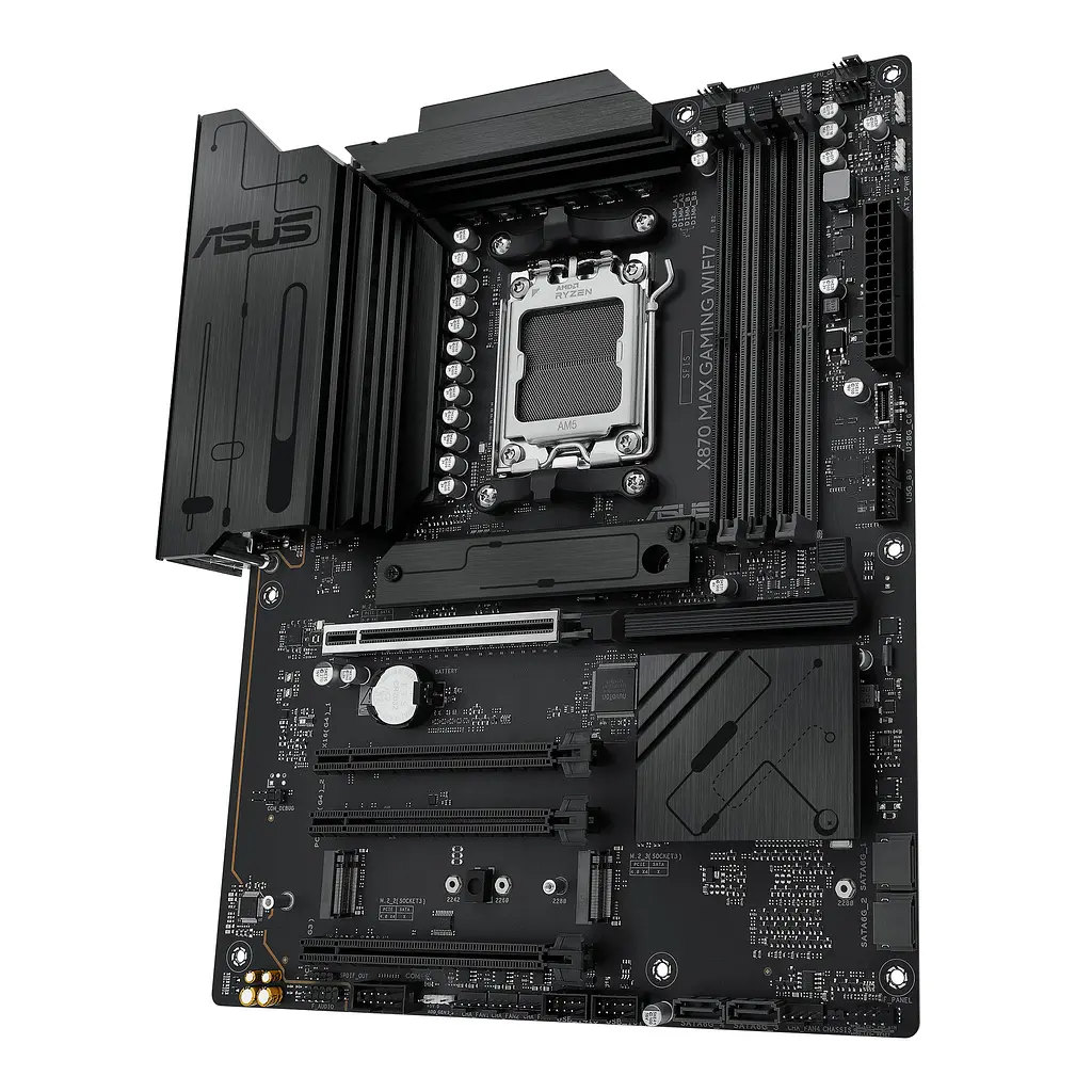 Материнская плата X870 MAX GAMING WIFI7 sAM5 X870 4xDDR5 M.2 HDMI USB Type-C Wi-Fi BT ATX Asus teh0019035 - фото 7