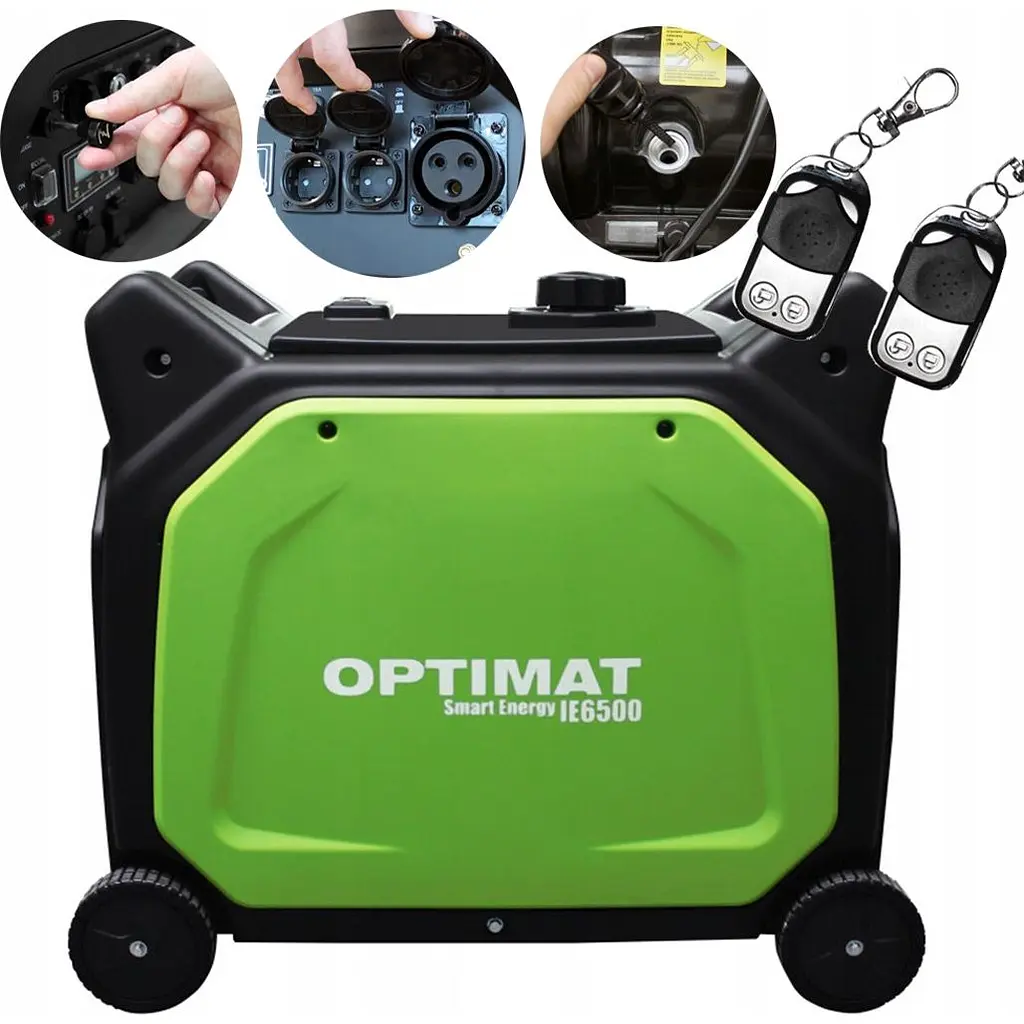 Інверторний бензиновий генератор Optimat Smart Energy IE6500 [160348] - фото 16