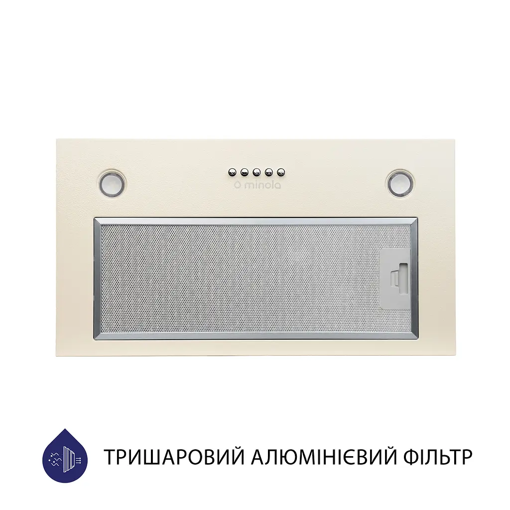 Витяжка вбудована MINOLA HBI 5627 IV 1000 LED - фото 2