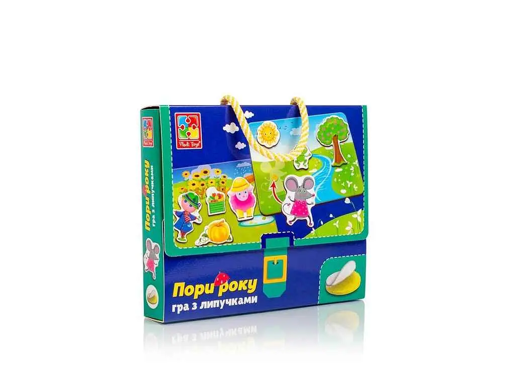 Гра з липучками VLADI TOYS "Яка пора року" VT1302-25
