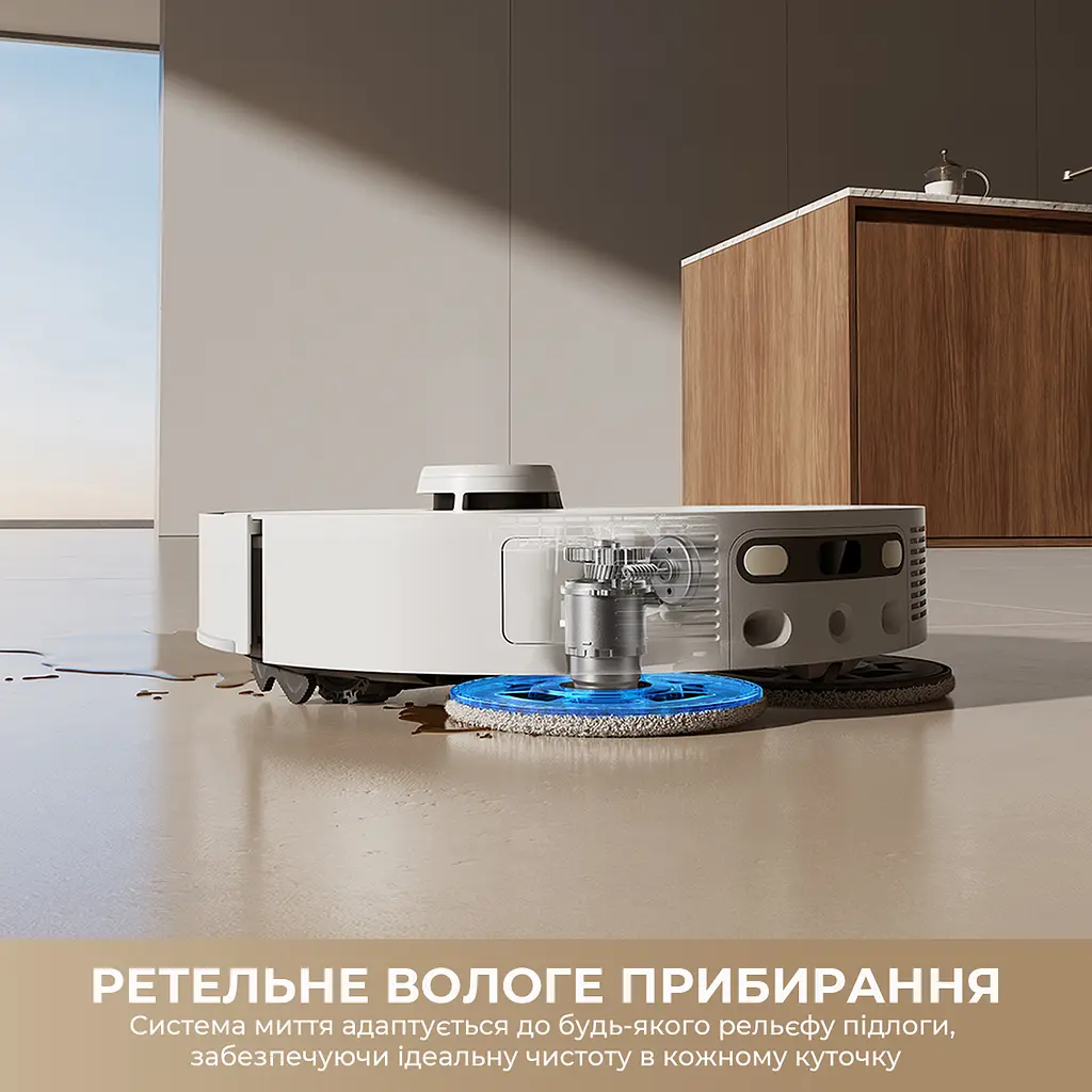 Робот-пилосос миючий Dreame L50s Pro Ultra Black - фото 8