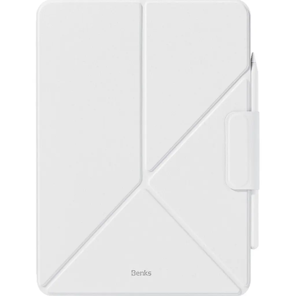 Чохол-книжка Benks Urban Magnetic Case для Apple iPad Air 10.9` (2020-2022)/Air 11` (2024-2026)/Pro 11` (2020-2022) White [130785] - фото 2