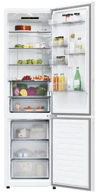 Двухкамерный холодильник Candy CNCQ2T620EW No-Frost 2.05 м белый - фото 3