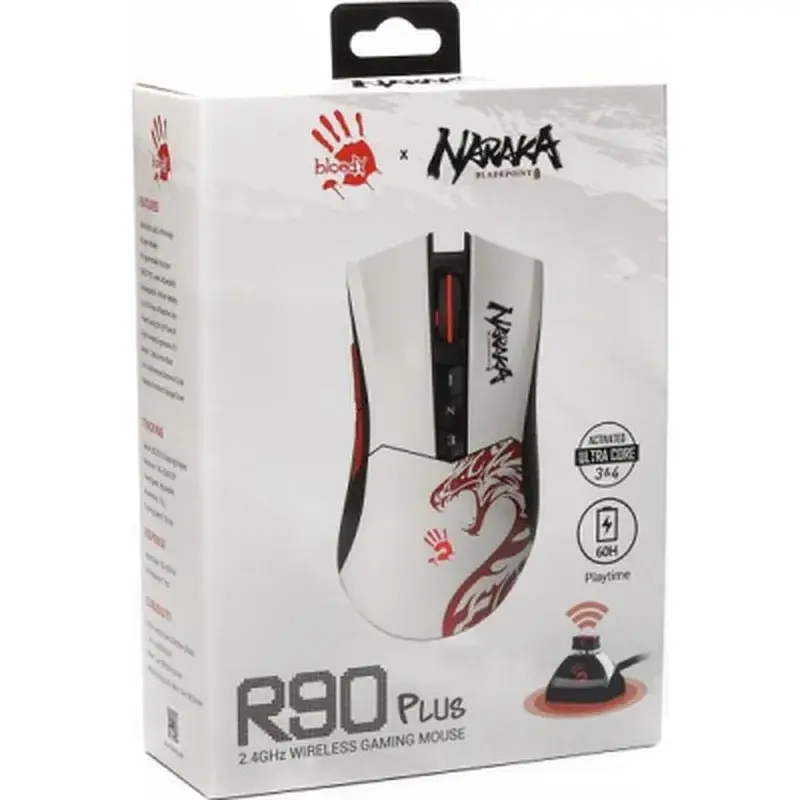 Мишка A4Tech Bloody R90 Plus Wireless Naraka (4711421983136) - фото 9