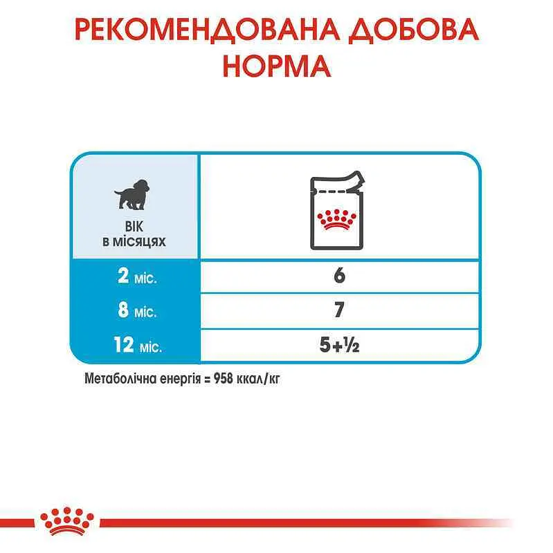 Влажный корм Royal Canin Medium Puppy для щенков собак средних пород от 2 до 10 месяцев 140 г (10980149) - фото 4