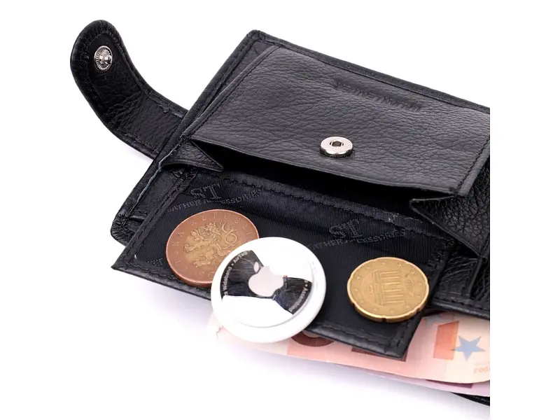 Чоловічий шкіряний гаманець ST Leather 12.5х10х2 см acs0028282 - фото 6