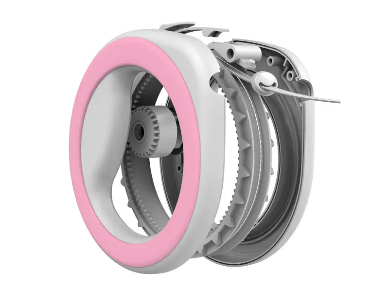 Поводок для собак WAUDOG R-leash светоотражающая лента XS-M до 40 кг 2.9 м розовый (81277) - фото 11