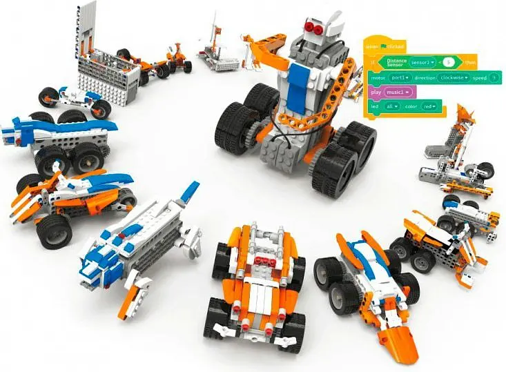 Конструктор Makerzoid Superbot Educational Building Blocks (MKZ-ID-SPB) [86642] - фото 2