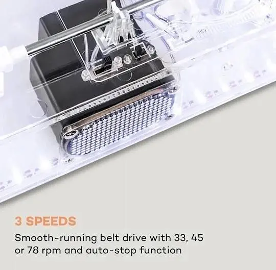 Стереосистема програвач вінілу Auna ClearTech Bluetooth 4.2 (10035573) - фото 6