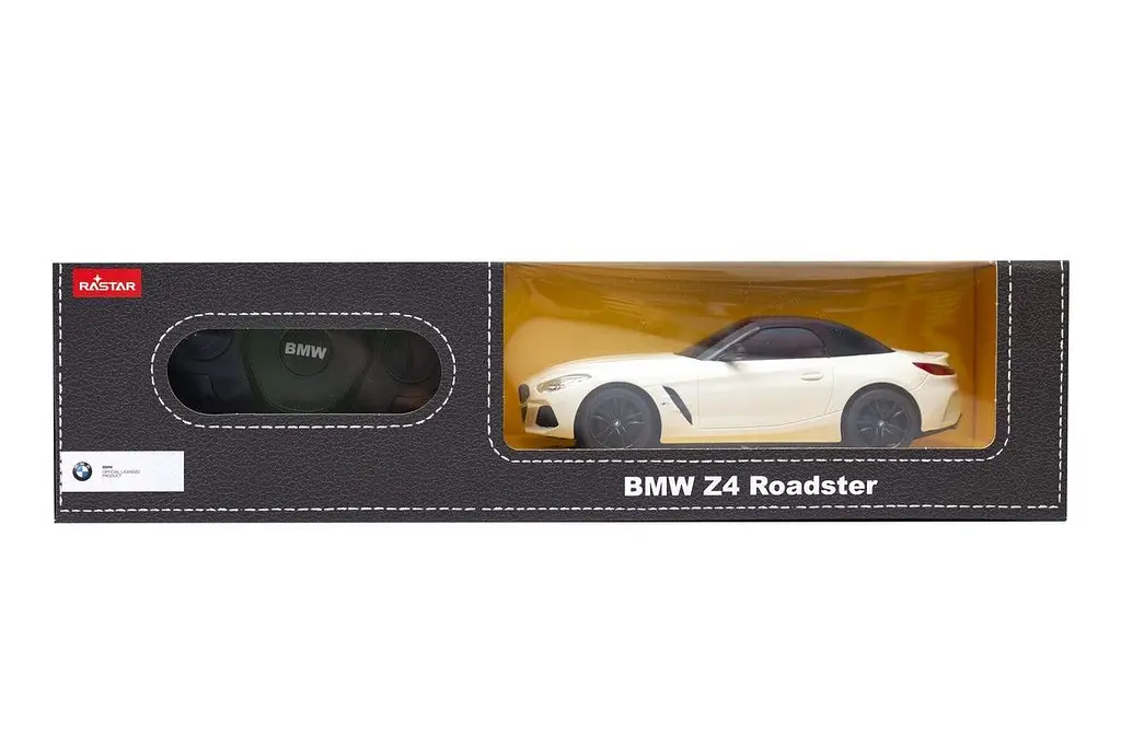 Машинка Rastar BMW Z4 New Version R/C 1:24 белый 96200 - фото 2