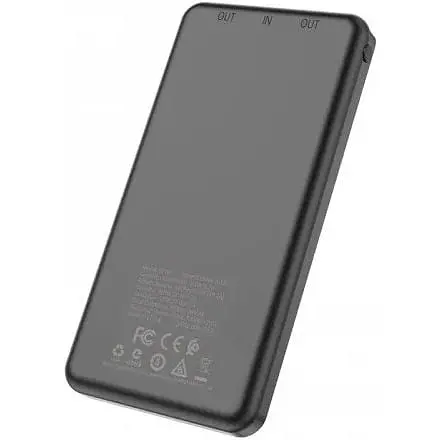 Внешний аккумулятор Borofone bt28 Beneficial mobile power bank 10000 мАч черный - фото 3