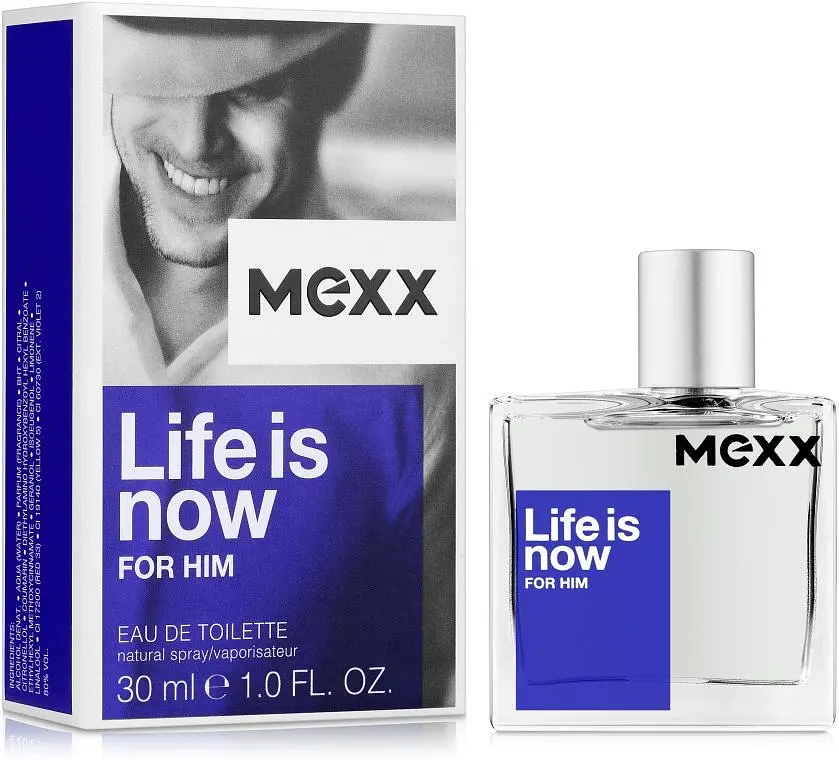 Оригінал Mexx Life is Now for Him 30 мл Туалетна вода - фото 2