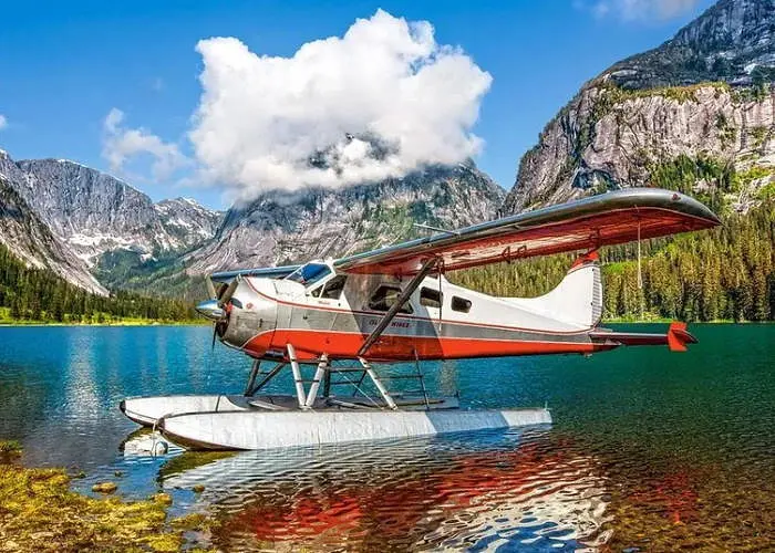 Пазл Castorland puzzle Самолет на горном озере, 500 эл. (B-53025) - фото 2
