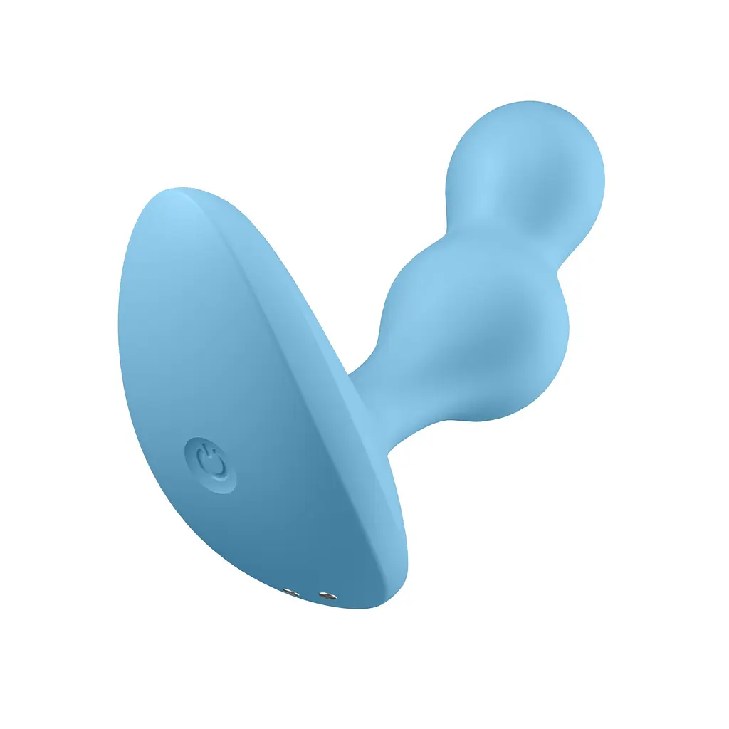 Анальна пробка з вібрацією Satisfyer Deep Diver 11.2 см (блакитний) - фото 3