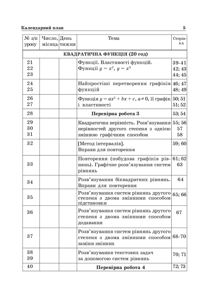 Алгебра. 9 клас. Навчальний посібник. 11-річна - фото 5