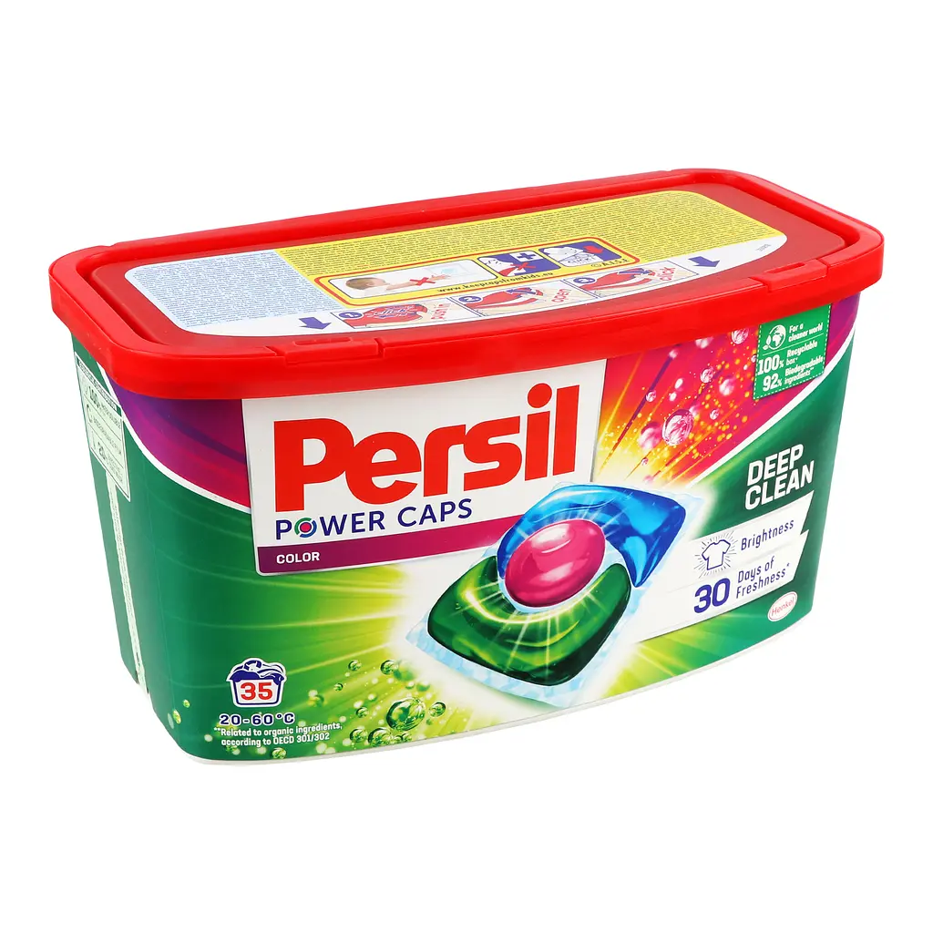 Капсули для прання Persil Power Caps Колор, 35 шт. - фото 2