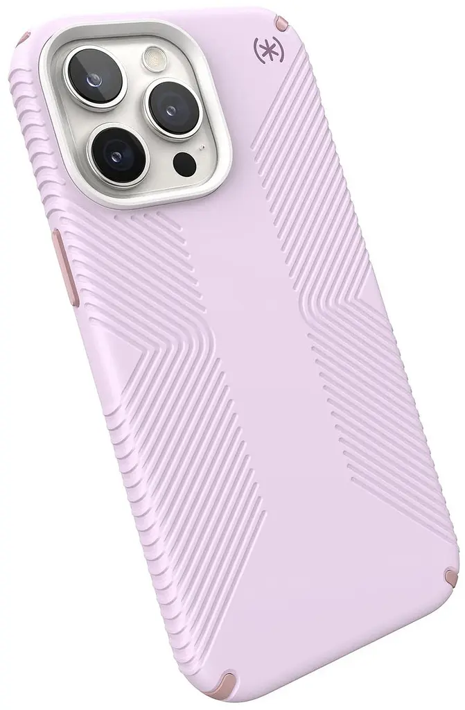 Чохол протиударний Speck Presidio2 Grip MagSafe для Iphone 15 Pro (6.1") Soft Lilac 150563-3207