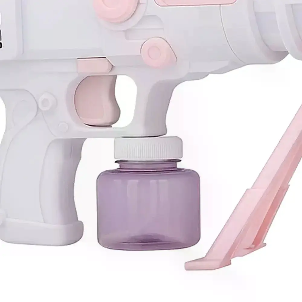 Базука з мильними бульбашками Bazooka Bubble Gun для запуску бульбашок, вулиці, свят і активних ігор - фото 3