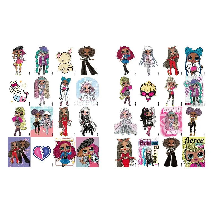 Розмальовка зі стікерами "BB Nation SWAG" LCB35, 16 сторінок - фото 2