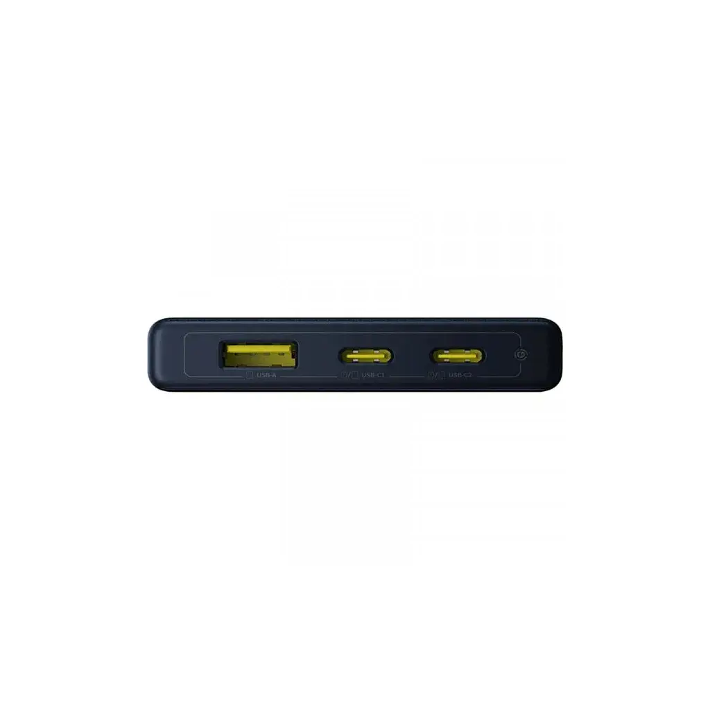 Батарея універсальна Baseus 10000mAh PicoGo 20W PD, QC, USB-A, 2*USB-C, Black (P10076801123-00) - фото 4