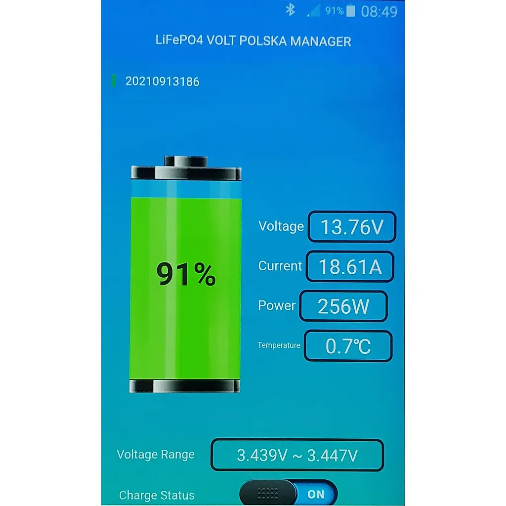 Акумуляторна батарея Volt Polska LiFePO4 12.8V 100Ah 150А + BMS + Bluetooth - фото 7