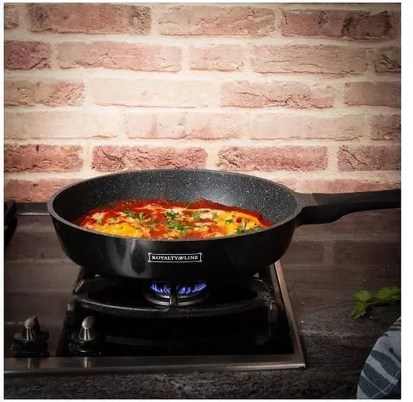 Набор кастрюль Royalty Line RL-OS1014M антипригарное покрытие 14 предметов - фото 4