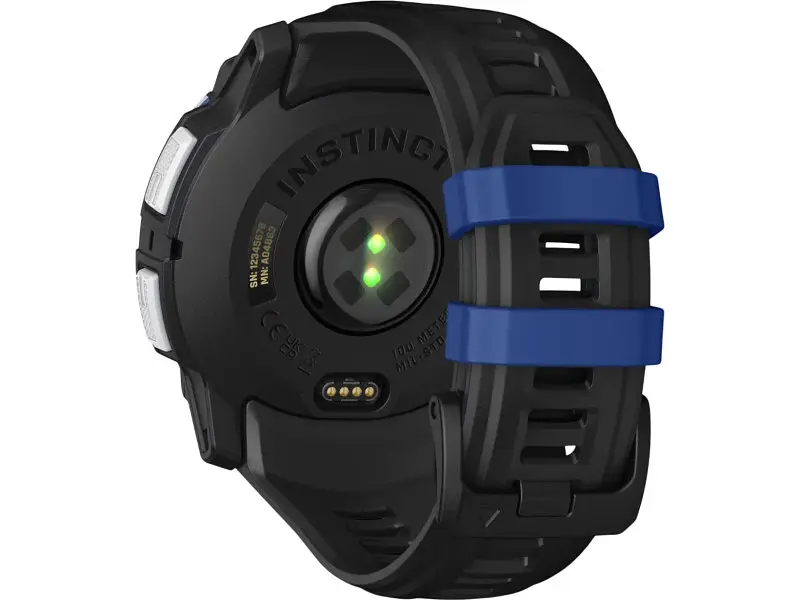 Смарт-годинник Garmin Instinct 3 50mm Solar Whitestone with Black Band (010-02935-03/43) - фото 4