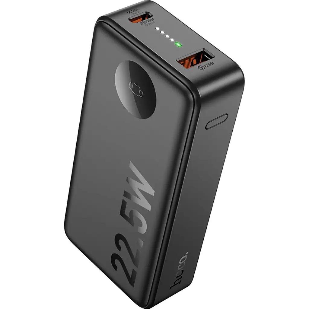 Зовнішній акумулятор Hoco Q27B Jewel 10000mAh 22.5W Black [123254] - фото 4